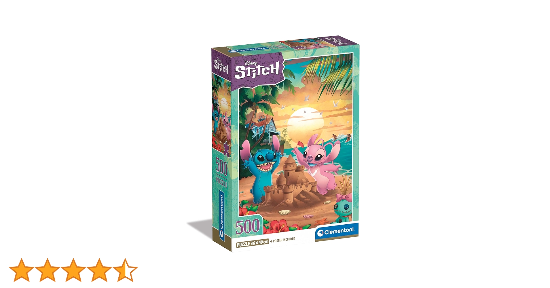 Clementoni Puzzle Disney Stitch - 500 sztuk - Puzzle dla